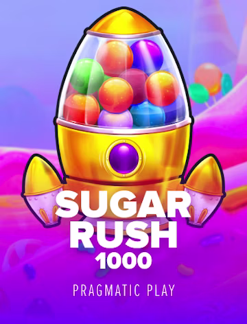 Colourful game art depicting a candy-themed slot